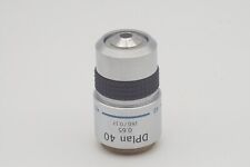 Olympus Dplan 40x0.65 1600.17 Bh-2 Microscope Objective Lens