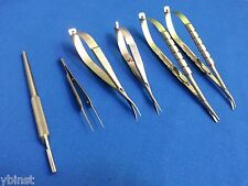6 Pc O.r Grade Eye Micro Surgery Surgical Ophthalmic Instruments Kit Set