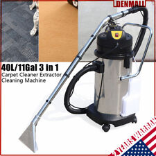 40l Commercial Carpet Cleaner Extractor 3in1 Pro Cleaning Machine Vacuum Cleaner