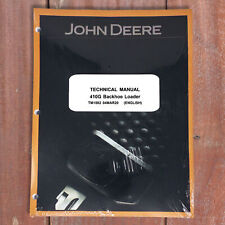 John Deere 410g Backhoe Loader Technical Service Repair Manual - Tm1882