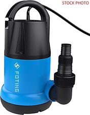 Utility Sump Pump Cleandirty Water - 3960 Gph 1 Hp 25 Ft Long Power Cord