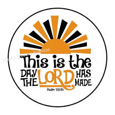 30 This Is The Day The Lord Has Made Envelope Seals Labels Stickers 1.5 Round