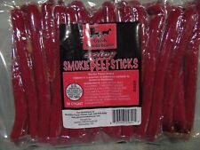 Amish Smokehouse Beef Sticks 50ct Bulk Spicy