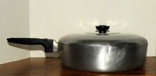 Vintage Magnalite Ghc Fryerskillet 11 X 3with Lid Double Spout-made N Usa