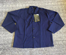 Tillman Mens Xl Utility Jacket Navy Blue Button Snaps Flame Retardant Nwt C6