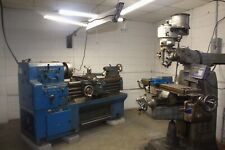 1950s Victor Engine Lathe And Induma Knee Mill Separate Machines