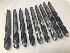 Lot Of 9 Morse Taper 3 Shank Mt3 3mt Drills Cobalt Hsco Ball Nose All Are 1
