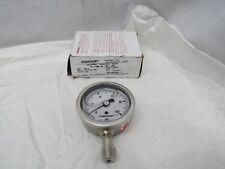 Ashcroft Duralife 100psi Pressure Gauge 63-1008-sl-02l-100 63mm Glycerin Fill
