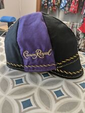 Wendys Welding Hat Made With Purple Black Crown Royal Bags New