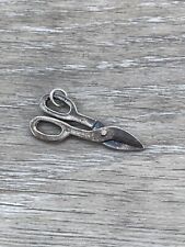 Cutting Shears Wire Snip Cutter Tool Scissors Sterling Silver 3d Charm Pendant