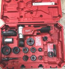 Milwaukee 2677-23 M18 Force Logic 12 In - 4 In 6t Knockout Tool Kit - Red