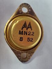 Germanium Audio Transistor Motorola Mn22 30w 30v Pnp Ic7a Hfe80 Gold Wsocket