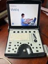Refurbished Ge Vivid Q Portable Echo Ultrasound W Linear Cardiac Probes