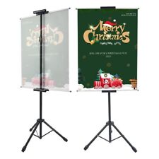 Double Sided Poster Stand For Displayadjustable Posterheight Up To 86.6 Inch