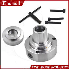 Findmall 5c Collet Lathe Chuck Closer With Semi-finished Adp.2-14 X 8 Thread