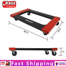 Portable 30 Moving Dolly Furniture Dolly Appliance Mover Rolling Wheels 800-lb