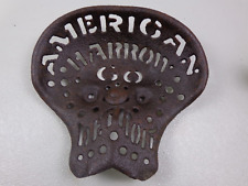 Antique Harrow Detroit Michigan Co. Cast Iron Tractor Collectible Seat