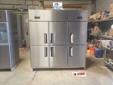 New Six Door Refrigerator Cooler Restaurant Equipmentcommercial Kitchen Al46