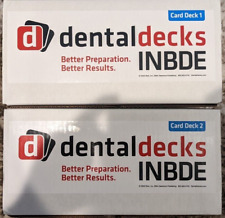 Inbde Dental Decks - 2024 Edition Include Case Study Oral Pathology Booklets