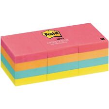 Post-it Notes 653an Cape Town Collection 1-38 X 1-78 Pack Of 12 Pads