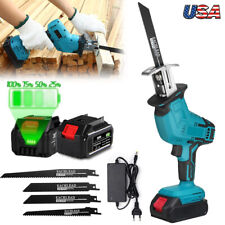 Electric Reciprocating Saw For Makita 18v Battery Cutting Tools Cordless 4 Blade