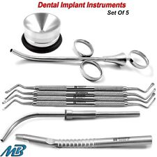 Dental Implant Surgery Instruments Grafting Bone Collector Scraper Amalgam Well