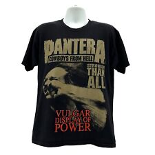 Vintage Pantera Vulgar Display Of Power Cowboys From Hell T-shirt Mens Large