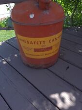 Vintage Eagle Safety Gas Can 5 Gallon Ui-50 S Type 1 Metal