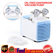30lmin Oil Free Diaphragm Vacuum Pump Handheld Lab Vacuum Pump Oilless Pump
