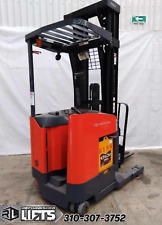 2015 Toyota 9bru23 Standup Electric Reach Truck Forklifts 240 Mast Low Hours