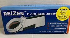 Reizen Rl-350 Braille Labeler Label Maker Plus Vinyl Label Tape Roll Lightweight