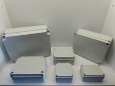 Gewiss Gw442 Enclosure Junction Box Adaptable Pvc Plastic Waterproof Ip56 Grey