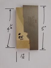 Shaper Molder Custom Corrugated Back Cb Knives For 1 716 X 4 12 Casing
