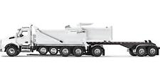 Kenworth T880 Quad-axle Dump Truck And Rogue Transfer Tandem-axle Dump Trailer