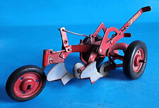 Vintage Mccormick Two Bottom Plow 1950s Or 1960s Farm Toy. 7.5x3x2.75