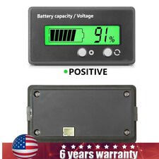 Dc 12243648v Battery Meter Battery Capacity Voltage Monitor Gauge Indicator