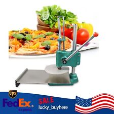 9.5 Household Manual Pastry Press Pizza Dough Maker Stainless Steel Press