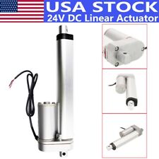 750n 6 Stroke Linear Actuator 10mms 24v Dc Motor 165lbs Max Lift For Car Boat
