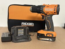 Ridgid 18v Cordless 12 In. Drilldriver Kit With 1 2.0 Ah Battery And Charger