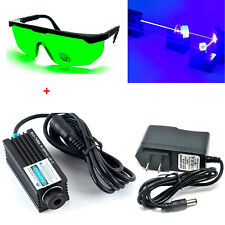 25x60mm Adjustable 450nm 1000mw 1w Wood Carving Dot Laser Diode Module Glasses
