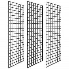 Pack Of 3 Gridwall Panels 2x6 Black