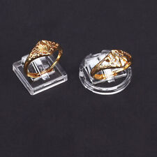 10pcs Single Ring Bangle Jewelry Display Holder Showcase Stand Rack Plastic Usa