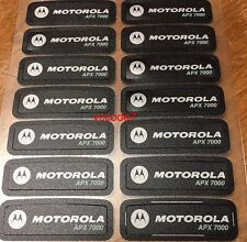 Motorola Apx7000 Nameplate Sticker Label Oem