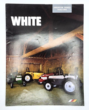 White American Series Tractor Sales Salesman Showroom Brochure 8 Pgs