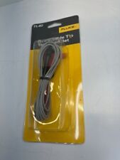 Fluke Tl40 Retractable Tip Test Lead Set Red And Black