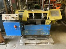 W.f. Wells Sons Horizontal Bandsaw W Conveyorsupport Table Model W-9