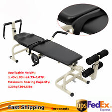 Traction Table - Back Stretcher For Lower Back Pain Relie For Cervical Spine Usa