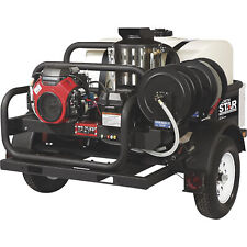 Northstar Trailer-mounted Hot Water Commercial Pressure Washer 4000 Psi 4.0