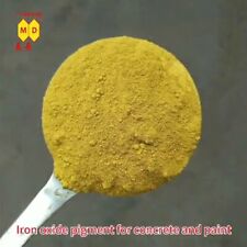 313 Iron Oxide Mineral Pigment Concrete Cement Yellow Powder Colorant 500g P.y42