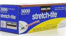 Kirkland Signature Stretch-tite Premium Plastic Food Wrap 12 X 3000 Ft